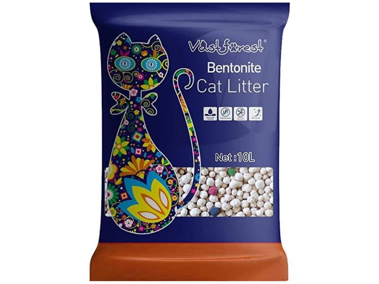 Bentonite Cat Litter Coffee 8kg