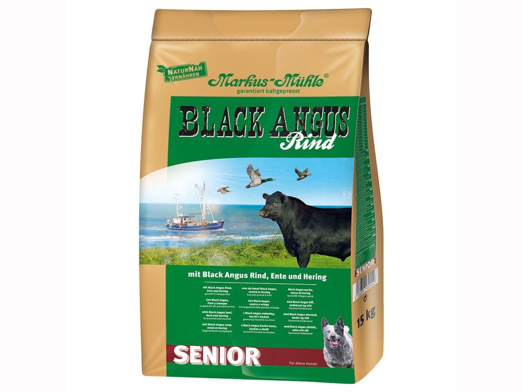 Black Angus - Senior Dog Food 15kg