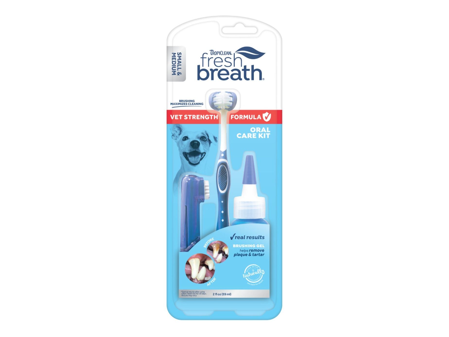 Tropiclean Vet Strength Oral Care Kit
